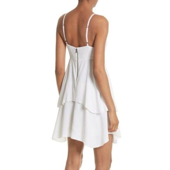 New‎ ALICE + OLIVIA Delilah Stretch Silk Slip Dress - Picture 3 of 4